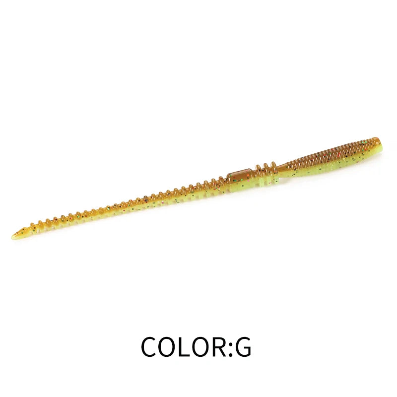 SUPERCONTINENT  Cruel Leech soft fishing lure 100mm/1.2g LURKER UV Worms Bait Soft Silicone Fishing Lure Bass Fishing