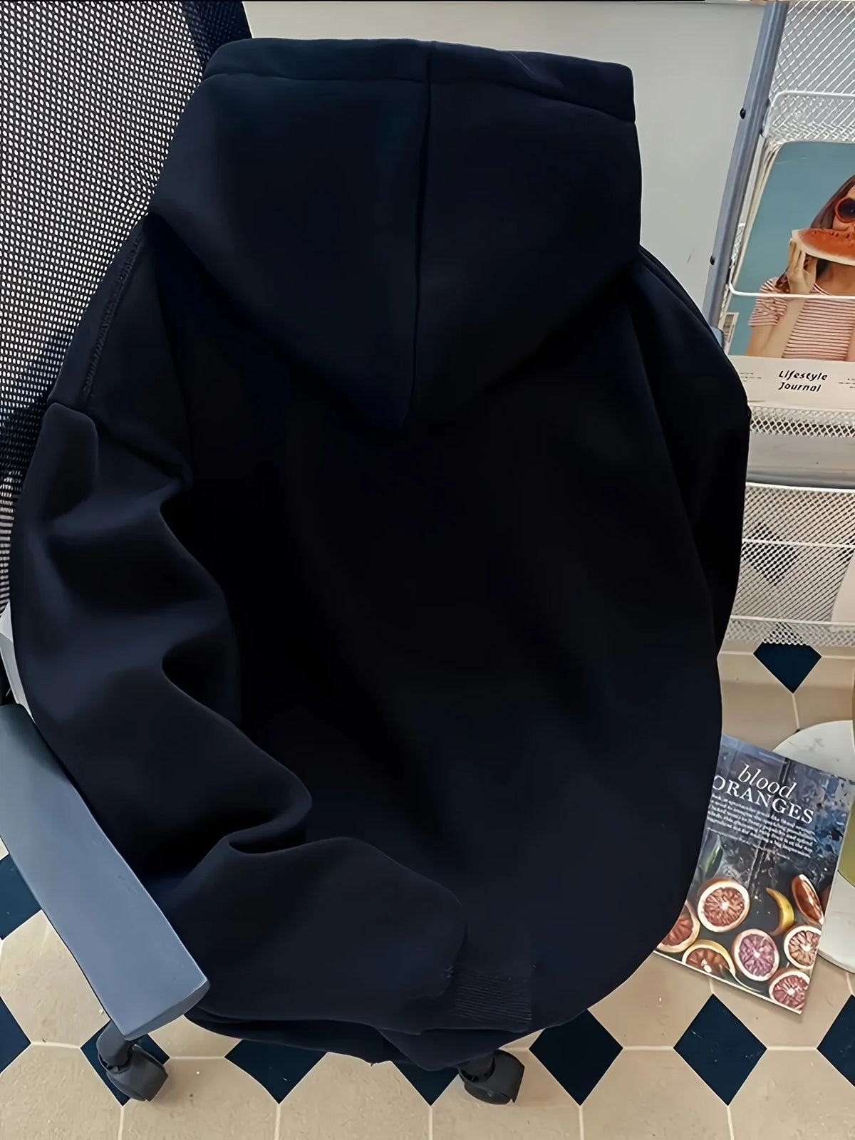 Autumn and winter hooded sweatshirt with Korean printed casual style multifunctional easy to wear suitable for commuting hoodies