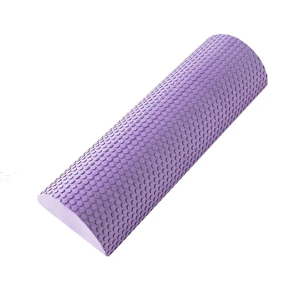 EVA Foam Yoga Roller 30cm Portable Pilates Fitness Cylinder for Leg Arm Back Deep Muscle Massage Home Gym Exercise Roller