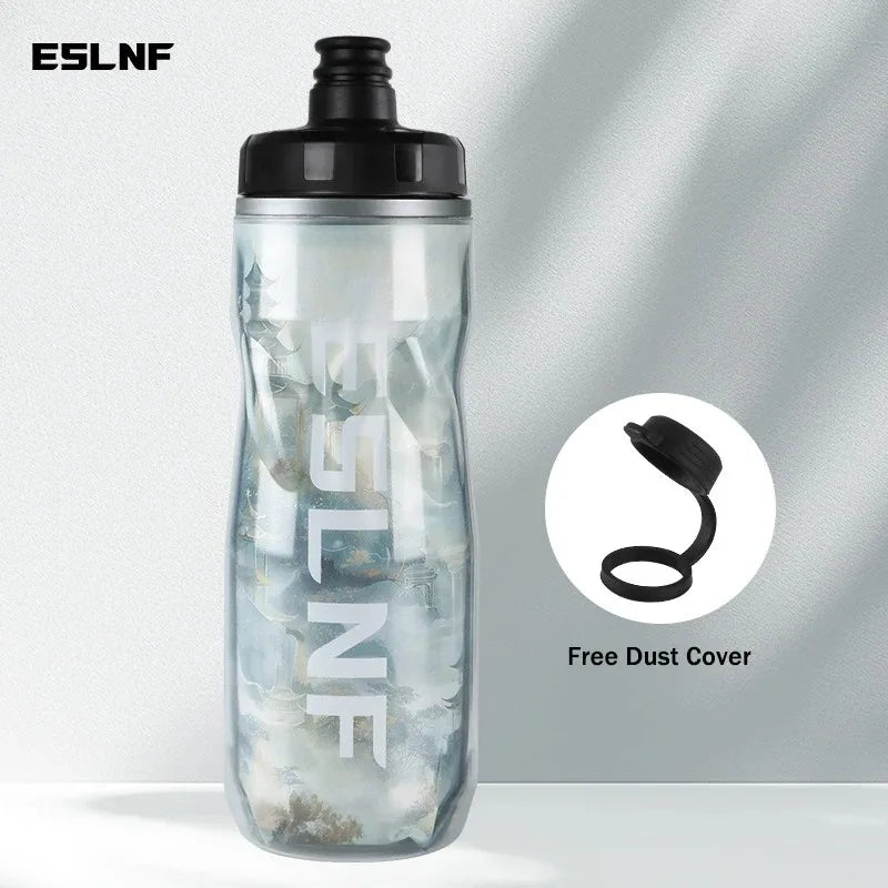 ESLNF Self-Propelled Large Capacity Water Bottle Insulated Iceberg Bike Road Bike Portable Water Cup Outdoor Cycling Equipment