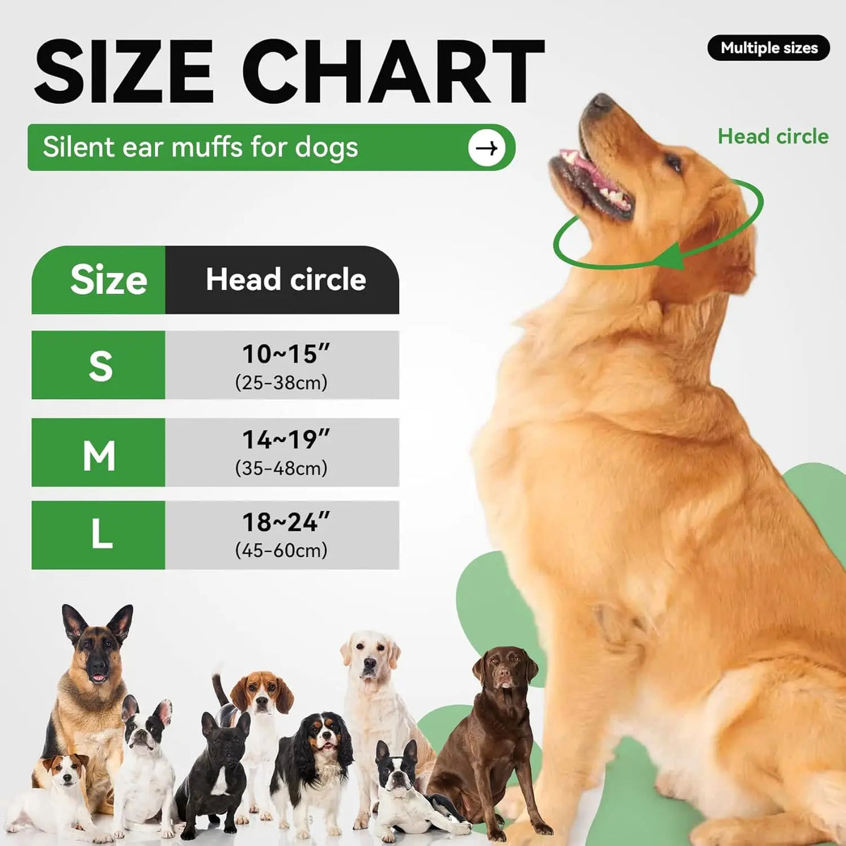 S/M/L Adjustable Earmuffs Quiet Ears Dogs Swimming Comfort Calming Hoodie Ear Covers Relief Wraps Isolate Noise Protection