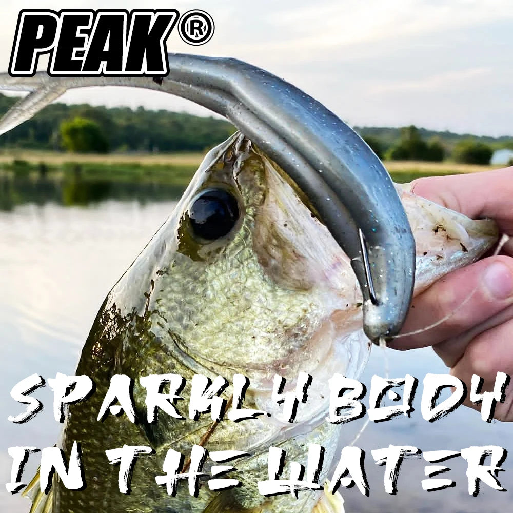 PEAK 125mm Floating Fishing Lure Soft Bait Professional Lure Crazy Quality Carp Artificial Wobblers
