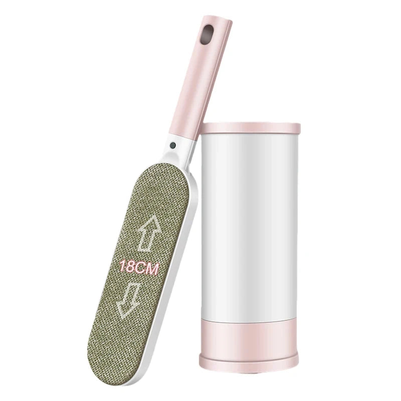 Pet Hair Remover Lint Remover Clothes Lint Roller Reusable Fur Hair Cleaning Brush Static Dusting Brush Household Coat Brushes