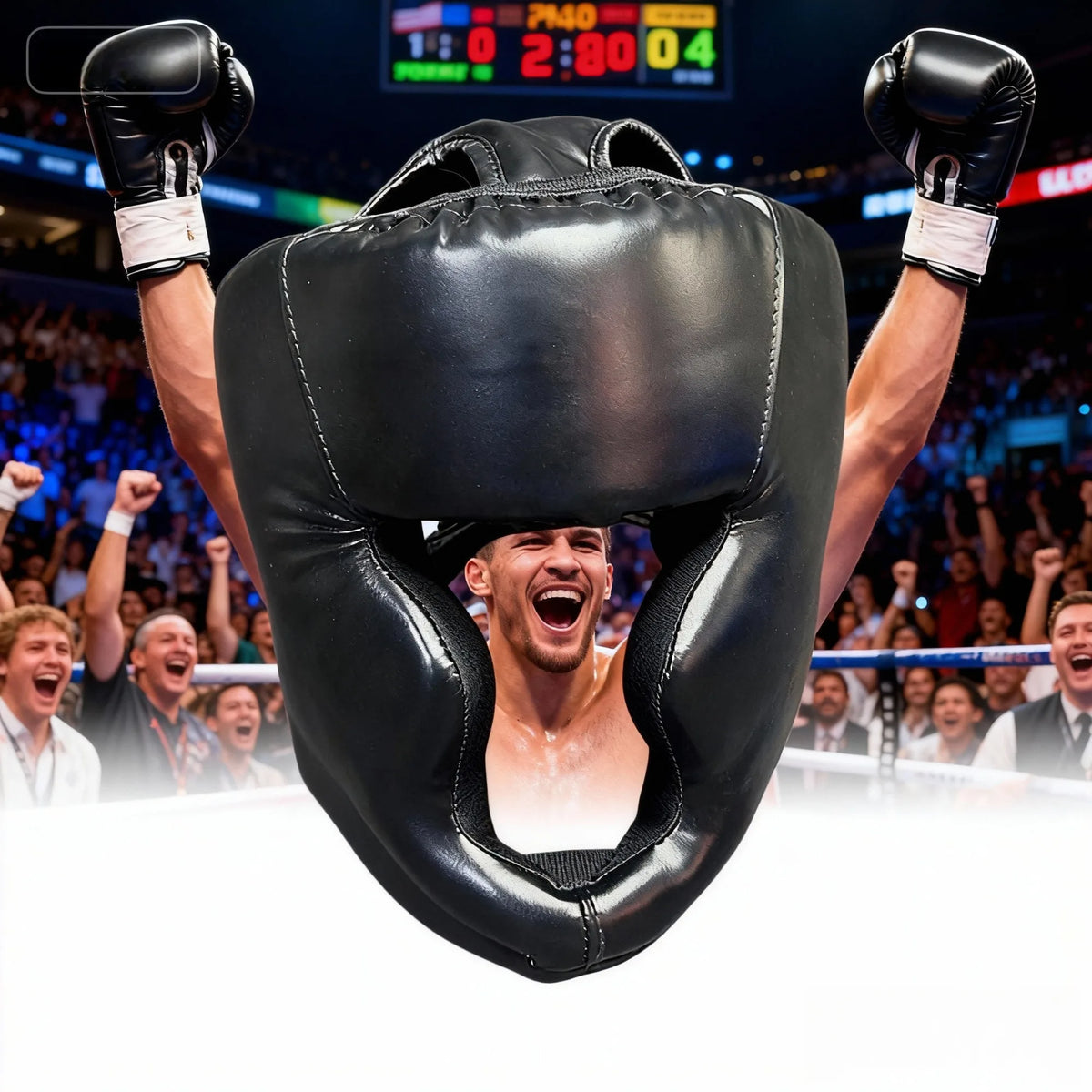 Professional Boxing Helmet for Men & Women - Full Face Protection, Ventilated, Adjustable Head Gear for Sparring and Training