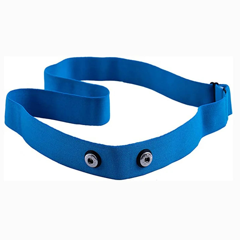 1Pc Heart Rate Monitor Replacement Soft Strap Adjustable Band Compatible with Wahoo Tickr Polar H7 H9 H10 Garmin Coospo XOSS