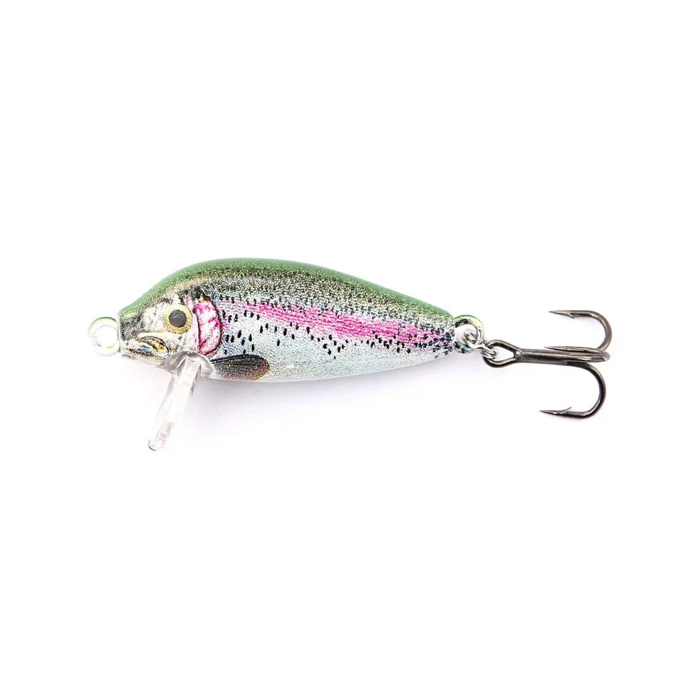 B&U 29mm Sinking Minnow Wobbling Fishing Lure Artificial Baits For Bass Perch Pike Trout Hard Bait Jerkbait Fishing Tackle