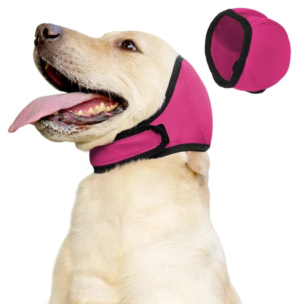 Hearing Protection Dog Calming Earmuff Noise Reduction Shock Proof Dog Earmuffs Waterproof Dog Soothing Headcover