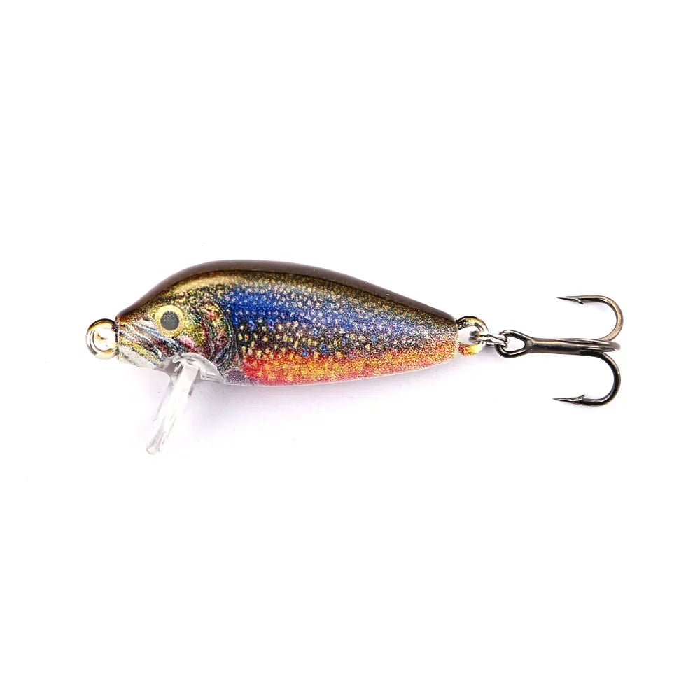 B&U 29mm Sinking Minnow Wobbling Fishing Lure Artificial Baits For Bass Perch Pike Trout Hard Bait Jerkbait Fishing Tackle