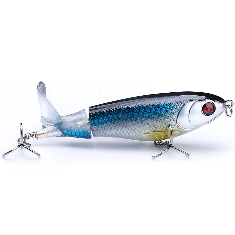 VTAVTA 10cm 17g Whopper Popper Top Water Lures For Fishing Pike Wobblers Minnow Fishing Lure Accessories Crankbait Popper Bait