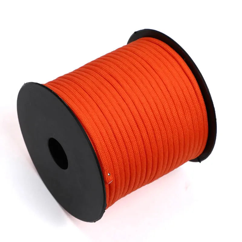 7 Strand 4mm Paracord Rope 550 Military Tactical Parachute Cord for Camping Survival Tent Lanyard DIY Bracelet Weaving Accessori