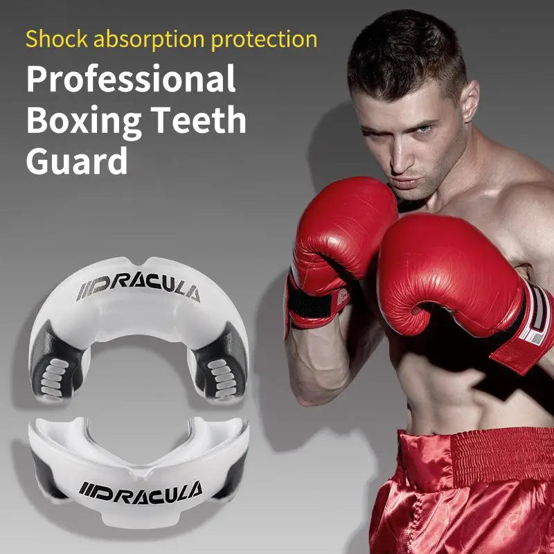 New Sports Adult Sports Mouthguard Muay Thai Boxing Teeth Rugby Fight Training Protection Mma Braces Fighting Mouth Guard