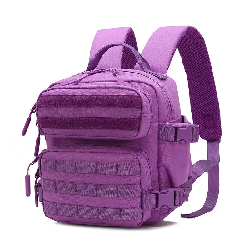 9L Sport Backpack MOLLE 3 Day Bug Out Bag Mini Outdoor Pack for Women Men EDC Camping Hiking Rucksack