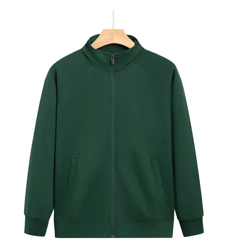 customized LOGO New Mens Jackets Hoodless Sweatshirts Men Stand-up collar Jacket Retro Coat Hoody Cardigan Zipper Coats GT2518