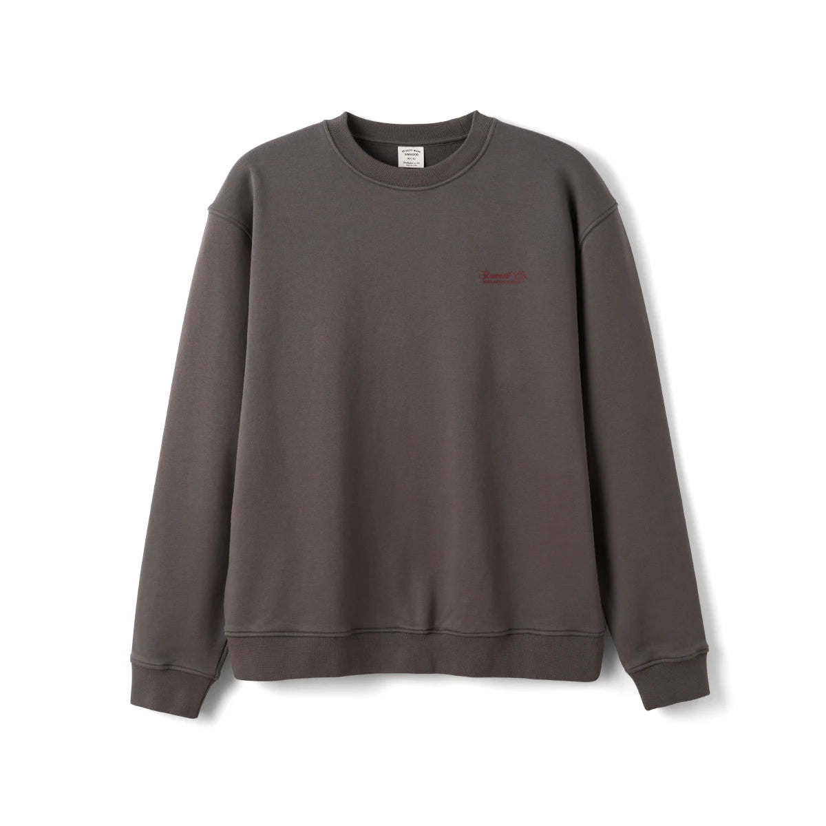 SIMWOOD 2026 Spring New【Short Length Oversize】360gsm Fabric Year of the Horse Chinese Zodiac Graphic Crewneck Sweatshirt Men